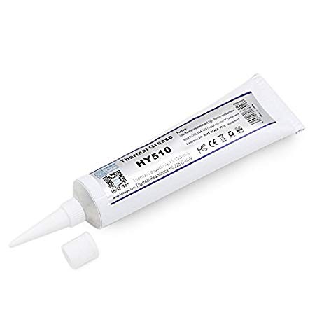 100g Tube Grey Silicone Compound Thermal Grease Paste For LED CPU GPU Chip Cooling