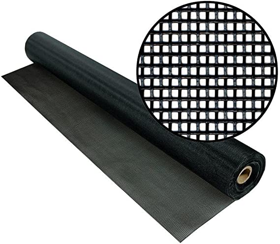 Super Screen - Pet and Weather Resistant Screen Mesh - Up to 120" Width (36" x 100' Tiny Mesh)