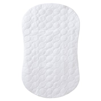 Halo Bassinest Swivel Sleeper Mattress Pad Waterproof Polyester, White