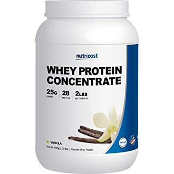 Nutricost Whey Protein Concentrate (Vanilla) 2LBS