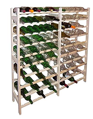 Home-App Vinland 120 Bottle Wine Rack, 12 wide by 10 high Home Supply Maintenance Store