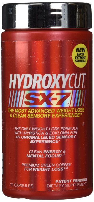 Hydroxycut SX-7 70 Capsules