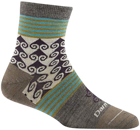 Darn Tough Swirl Print Shorty Light Sock - Women's