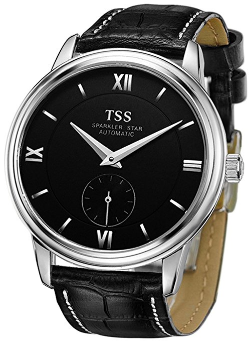 TSS Men's Automatic Subdial Watch Stainless Steel Band T8029
