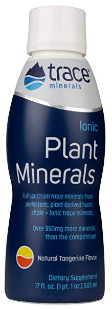 Trace Minerals Liquid Ionic Plant Minerals Supplement, 17 Ounce.