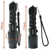 CVLIFE 800Lm Zoomable CREE XM-L T6 LED Adjustable Focus Flashlight Lamp Light with 18650 Battery and 2 Chargers