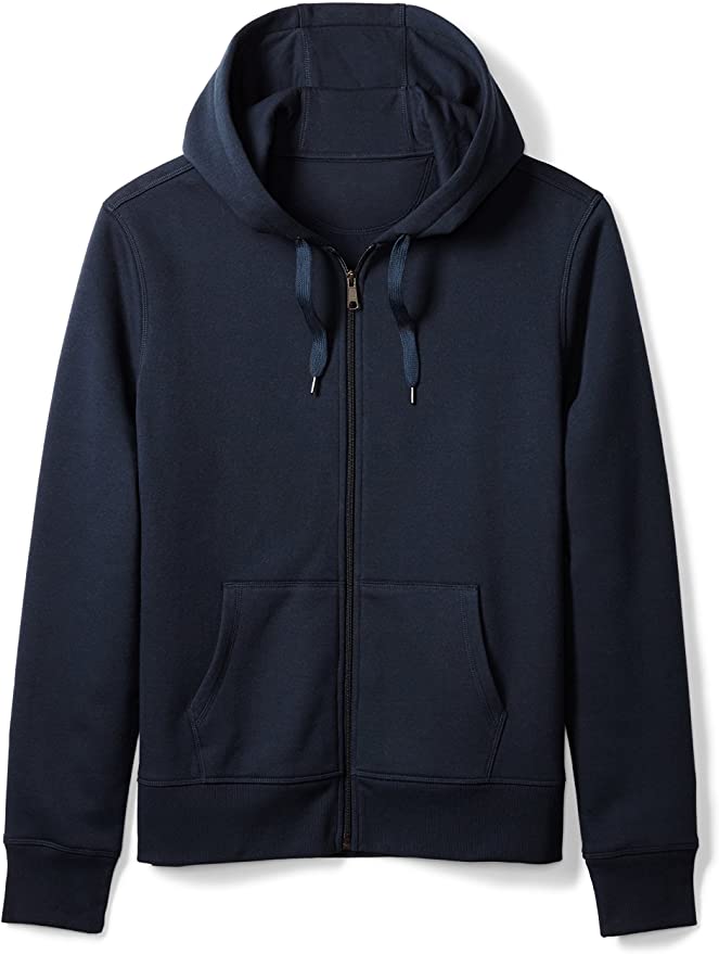 Amazon Essentials mens standard Full-Zip Hooded Sweatshirt