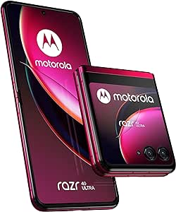 Motorola razr40 Ultra 5G Smartphone 256GB 17.5cm (6.9 Zoll) Magenta Android™ 13