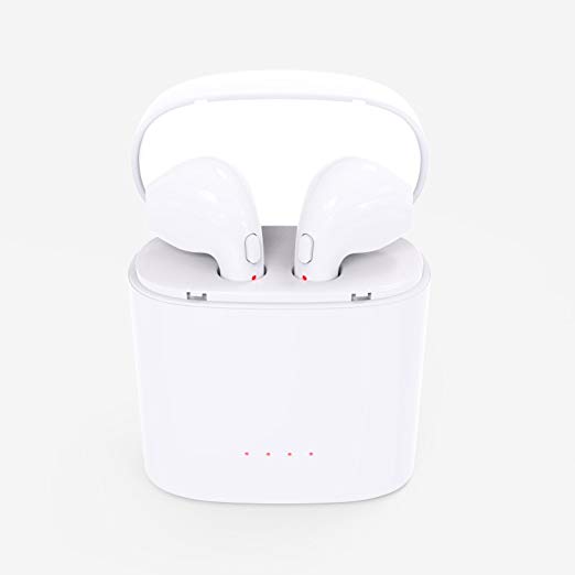 Bluetooth Earbuds Mini Wireless In-Ear Headphones Earplugs Earphone Bluetooth stereo Headsets(Two ears) With charging box