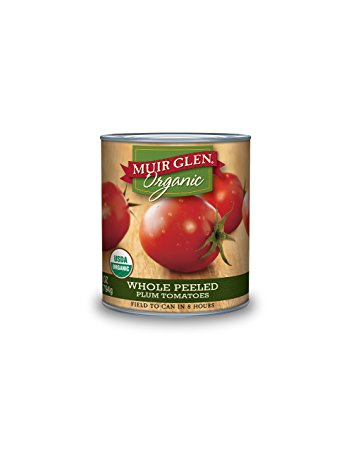 Muir Glen Organic Whole Peeled Plum Tomatoes, 28 oz