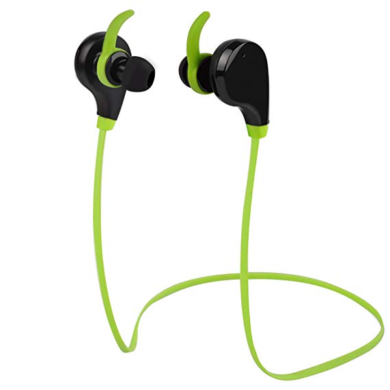 Bluetooth Headphones Wireless Headphones Sports Earbuds Sweatproof Earphones Noise Cancelling Headsets with Mic for Running Jogging Long Battery Life