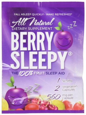 Berry Sleepy All Natural Melatonin from The 100 Fruit Sleep Aid 12 Servings