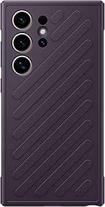 SAMSUNG Galaxy S24 Ultra Shield Phone Case, Protective Cover with Rugged, Durable Design, Bump and Scratch Protection, US Version, GP-FPS928SACVW, Dark Violet