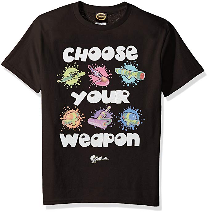 Nintendo Boys' Splatoon Weapons Graphic T-Shirt