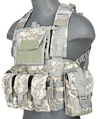 Lancer Tactical CA-307 Modular Chest Rig PALS MOLLE Vest and Hydration Pack Slot