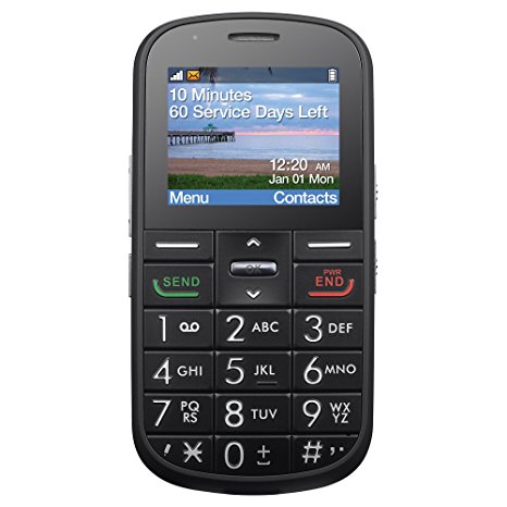 Alcatel 382G "The Big Easy" Prepaid Phone With Double Minutes (Tracfone)