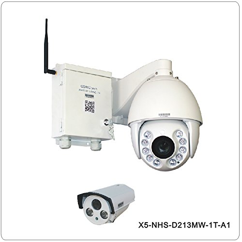 Going Tech X5-NHS-D213MW-1T-A1 1000G harddisk self recroding HD 1.3MP speed dome ptz ip camera wireless   1 Fixed outdoor ir camera night vision