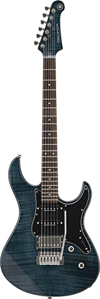 Yamaha 6 String Solid-Body Electric Guitar, Right, Indigo Blue (PAC612VIIFM)