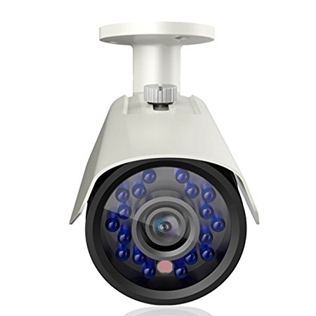 ELEC® New Black Wide Angle 3.6mm Lens CCTV 700TV Line Weatherproof 60ft IR Night Vision Security Outdoor Bullet Camera