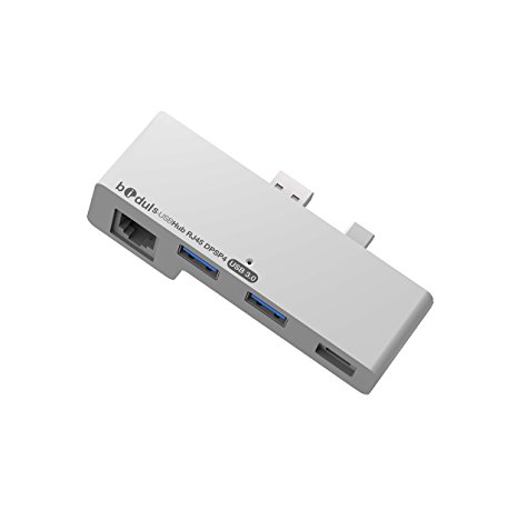 Bidul USB Hub 3.0 with Ethernet Adaptor & Display Port for Surface Pro 4 (S-USBHub_3_0_RJ45_SP4)
