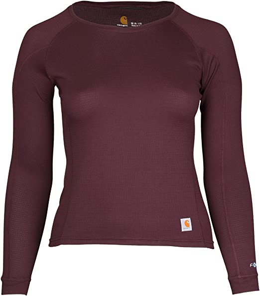 Carhartt Women's Force Midweight Tech Thermal Base Layer Long Sleeve Shirt