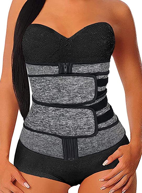 FARYSAYS Women's Waist Trainer Corset Trimmer Belt Waist Cincher Body Shaper Slimming Sports Girdle Weight Loss Shapewear