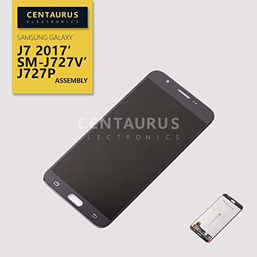 For Samsung Galaxy J7 Sky Pro / Galaxy J7 2017 SM-J727A J727U J727T J727T1 J727R4 J727V J727 J727P SM-S727VL S737TL 5.5" Assembly LCD Replacement Display Touch Screen Digitizer Lens Black