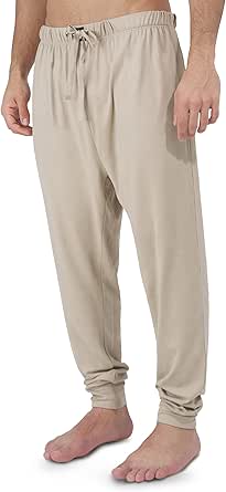 Dockers Mens Jogger Pajama Pants, Lightweight Lounge Casual Sleep Pants for Men