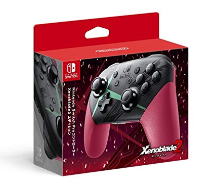 Nintendo Switch Pro Controller Xenoblade 2 Edition (Japan Import)