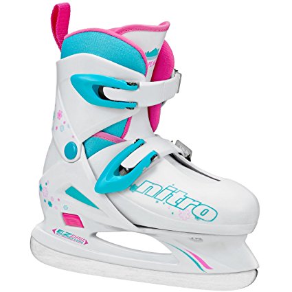 Lake Placid Girls Nitro 8.8 Adjustable Figure Ice Skate