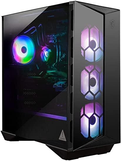 MSI Aegis RS 10TE-066US Gaming Desktop Tower Intel Core i7-10700K, GeForce RTX 3080, 16GB Memory, 1TB SSD   2TB HDD, WiFi 6, Liquid Cooling, USB Type-C, VR-Ready, Windows 10 Home