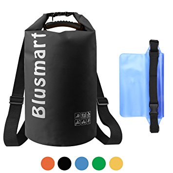 Blusmart 10L/20L Waterproof Dry Bags   Waterproof Waist Pouch, Perfect for Kayaking / Boating / Canoeing / Fishing / Rafting / Swimming / Camping / Snowboarding