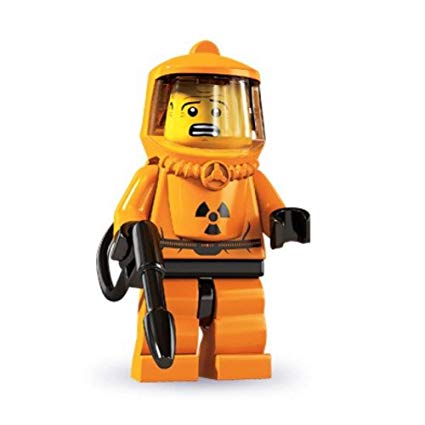 LEGO Series 4 Collectible Minifigure Hazmat Guy