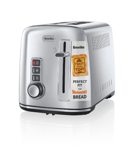 Breville 2-Slice Toaster the Perfect Fit for Warburtons