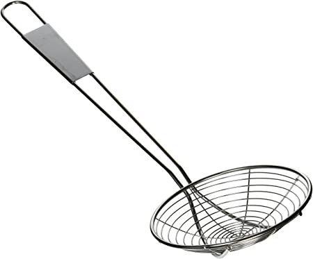 Charcoal Companion Stainless Deep Fry Skimmer, Small