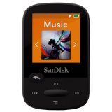 SanDisk Clip Sport 8GB MP3 Player Black With LCD Screen and MicroSDHC Card Slot- SDMX24-008G-G46K