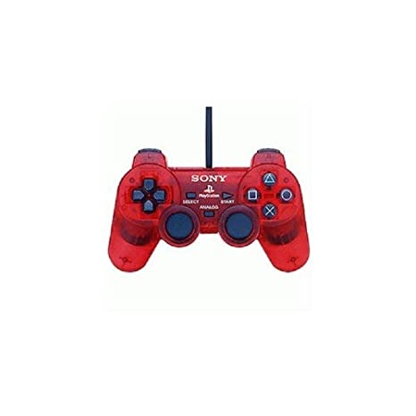 Playstation 2 Dual Shock Controller SCPH 10010 - Crimson Red