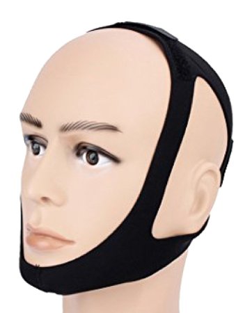 Sleep Heaven #1 Rated Design, Anti snore Chin Strap, Instant Snore Relief, Premium Quality, Comfortable & Fully Adjustable Chin Strap to Stop Snoring
