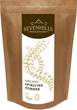 Sevenhills Wholefoods Organic Spirulina Powder 125g