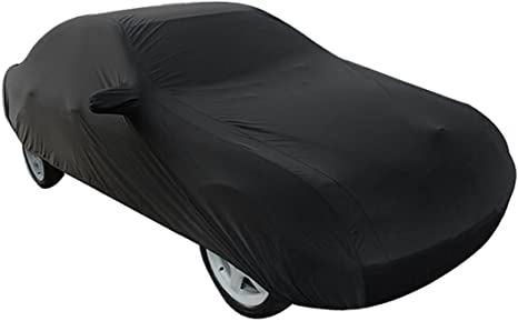 uxcell 3XL 4.9M 190T Black Stormproof Breathable Outdoor Indoor Car Cover