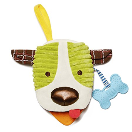 Skip Hop Bandana Buddies Soft Activity Puppet Book, Puppy