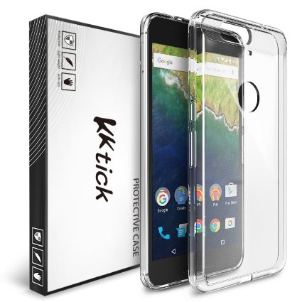 Huawei Google Nexus 6P Case KKtick Ultra-thin Nature TPU Slim Flexible Soft Cover Clear Skin Soft Case for Huawei Google Nexus 6P