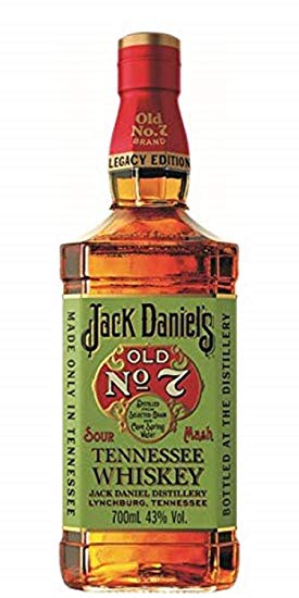 Jack Daniel's Legacy Edition Old No 7 Tennessee Whiskey, 70 cl