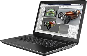 HP Workstation ZBook 17 G3 Notebook PC Computer Portatile (Ricondizionato), Schermo da 17.3", CPU Intel i5-6440HQ, Memoria Ram 16GB DDR4, SSD 512GB, Webcam, Windows 10 Pro   pacchetto Office