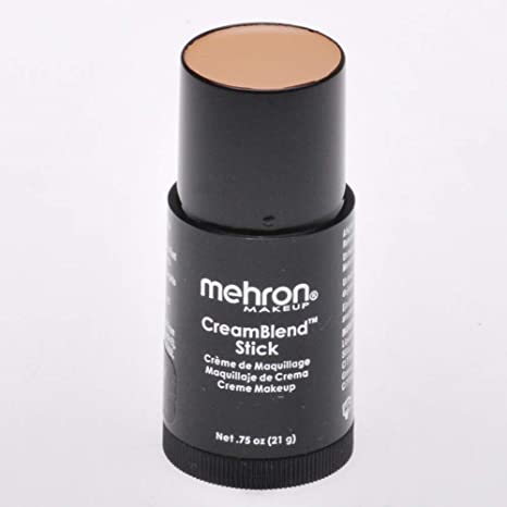 Mehron Makeup CreamBlend Stick - Foundation (.75 oz) (MEDIUM OLIVE)