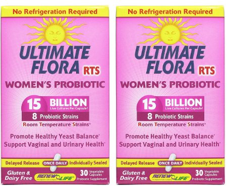 Renew Life Ultimate Flora RTS Womens Probiotic 60 Vcaps