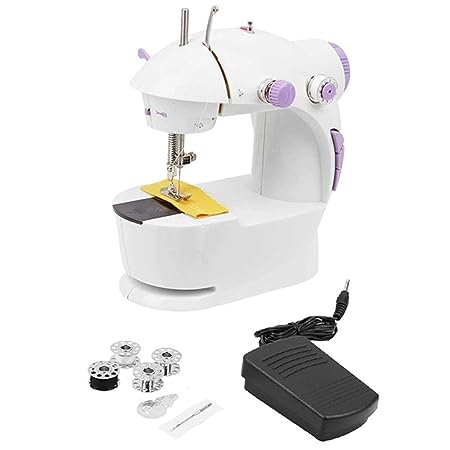 DRS Portable Mini Sewing Machine for Home Use, Stitching Machine for Home, Tailor Machines, Silai Machines & Accessories, White