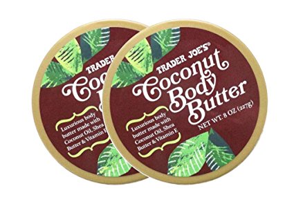 2 Packs Trader Joe's Coconut Body Butter