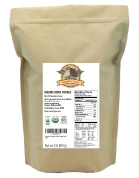 Organic Cocoa Powder (2 pounds) by Anthony's, Certified Gluten-Free & Non-GMO