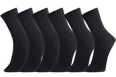 ICONOFLASH Women's Printed Crew Socks, Assorted Colors (Pack of 6)